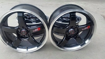 ขายล้อ Project D ขอบ17หน้า7 4รู100 4รู114  4 ล้อ