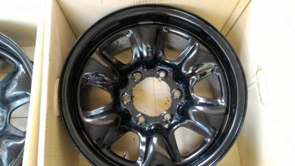 ขายล้อเหล็ก วีโก้ 7 x 16 ET ลบ 10 ขายล้อเหล็ก วีโก้ 7 x 16 ET ลบ 10