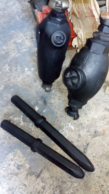 ขาย !! แย็กลมใหญ่ ยี่ห้อSANWA มีดอก-หม้อพักลม พร้อมใช้งาน