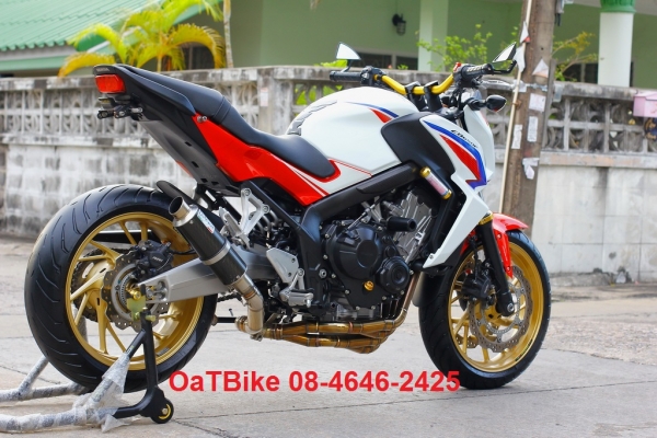 ขาย  CB650F  วิ่ง 3600 สภาพสวยพร้อมใช้หล่อๆ