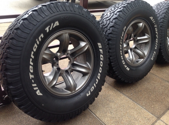 ล้อแท้ Isuzu ขอบ16พร้อมยาง BF goodrich 265 75 16