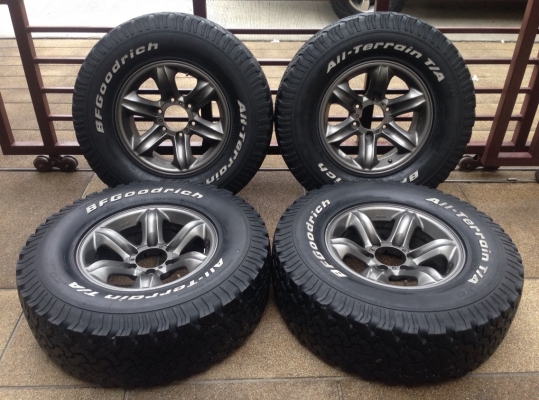 ล้อแท้ Isuzu ขอบ16พร้อมยาง BF goodrich 265 75 16