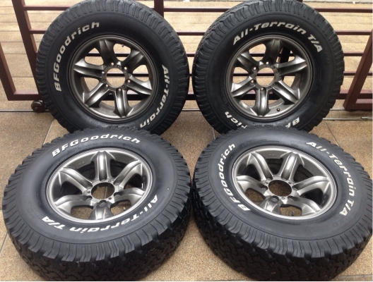 ล้อแท้ Isuzu ขอบ16พร้อมยาง BF goodrich 265 75 16