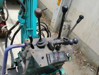 รถขุด แบคโฮจิ๋ว พร้อมหัวเจาะ แย๊กปูน HANIX-HO8 เครื่องดีเชล 2 สูบ เหมาะงานขุด เจาะ รื้อถอน ในที่แคบ