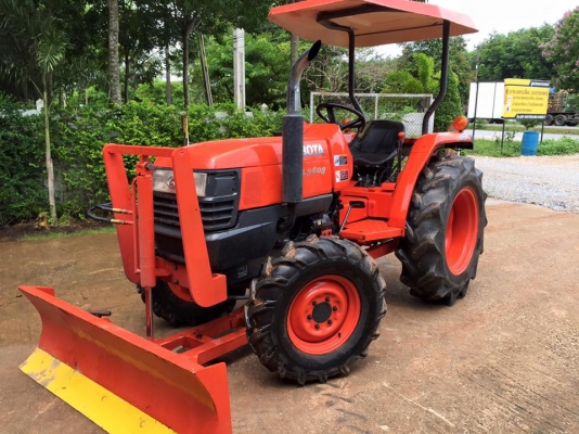 ขายรถไถKubota L3408 (4WD) พร้อมใบมีดหน้า รถพร้อมใช้งาน