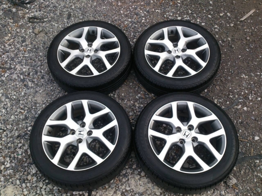 ขายแม็ก HONDA CITY พร้อมยาง  GOOD YEAR 185/55R16 ยางสัปดาห์ที่35ปี12 ดอกยางหนา สวยๆ จำนวน 1 ชุด