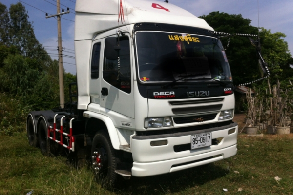 ขาย ISUZU หัวลาก 10 ล้อ GXZ 320 แรง รถปี 48 ยูโรทู