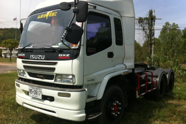 ขาย ISUZU หัวลาก 10 ล้อ GXZ 320 แรง รถปี 48 ยูโรทู