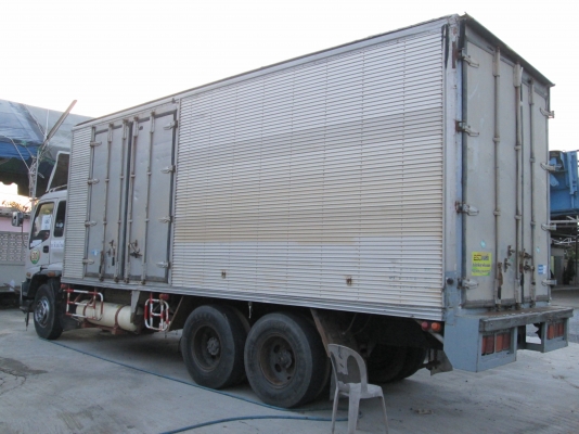 ISUZU-เดทก้าปี.42-เครื่อง.6HH1.NGVตู้3บาน.หัวเดิมบาง.ครัชซีสวย