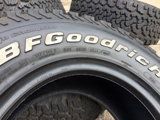 BF Goodrich All-Terrain KO 265 70 r16 ผลิตสัปดาห์ที่49 ปี14