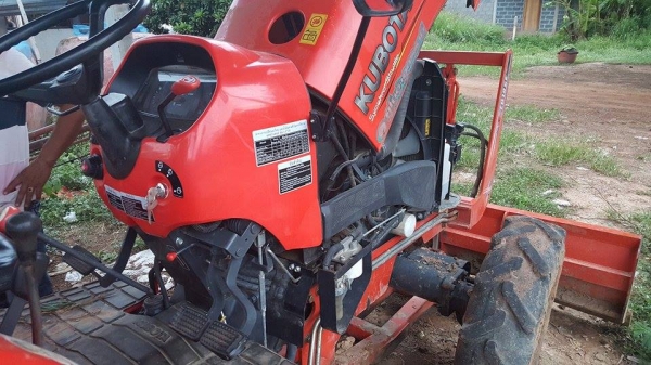 L4708DT+ใบมีดดันดิน+ผานพรวน   รถไร่เดิมๆใช้งานน้อย 435,000บ.