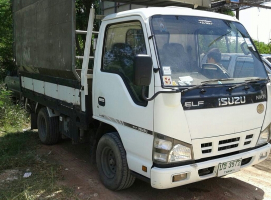 สี่ล้อกลาง อีซูซุ NKR100โบว์ปี50 ป้ายเล็กไม่ติดเวลา สภาพดีสวยพร้อมใช้งาน เล่มทะเบียนพร้อมโอน