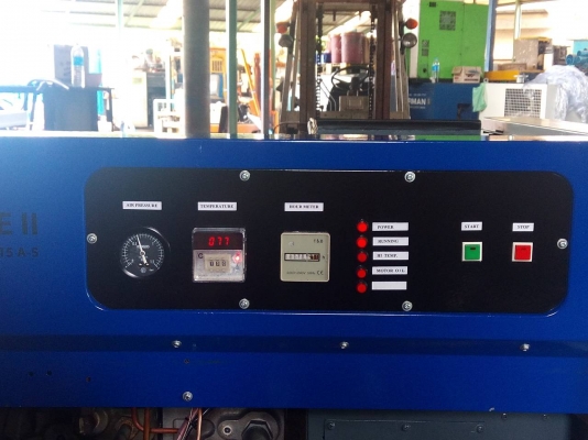 ขาย HAND SOME II SCREW COMPRESSOR HM15-A-5 เครื่องพร้อมใช้งาน รับประกัน 1 ปี พร้อมเซอร์วิส 1ปี