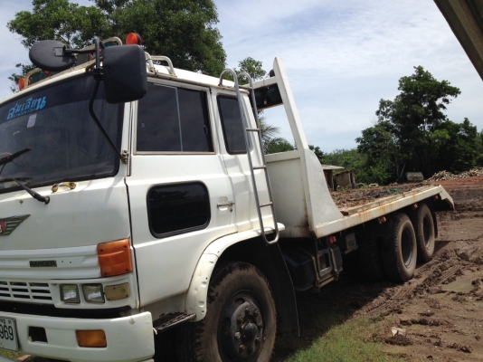 ขายรถบรรทุก 10 ล้อเทเลอร์ HINO KT925 ใส่หัว F17 เพลาเดี่ยว ราคา 520000