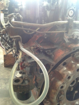 ขายเครื่องยนต์ 6HE1-195 แรงม้า เครื่องสวย ติดดี ข้อเหวี่ยงSTD