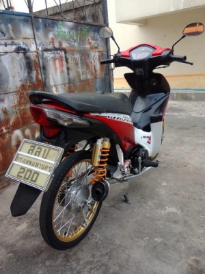 Honda Wave110i หัวฉีดประหยัดน้ำมัน เครื่องเดิมๆ แต่งสวย ภายนอกอย่างเดียว ราคาถูก