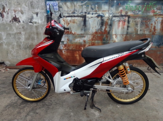 Honda Wave110i หัวฉีดประหยัดน้ำมัน เครื่องเดิมๆ แต่งสวย ภายนอกอย่างเดียว ราคาถูก