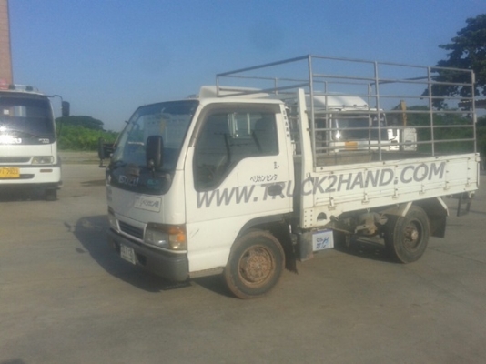 รถบรรทุก 4 ล้อ ISUZU ELF ติดแก๊ส LPG