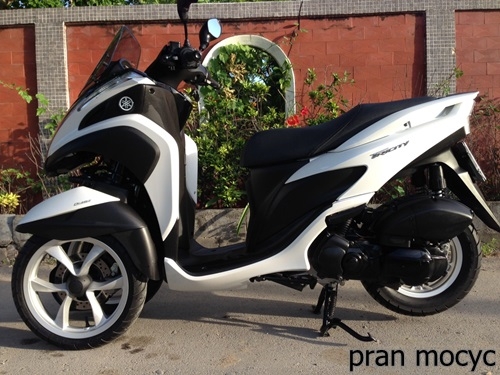 ขายtricity สีขาวดำ ปี2014 ไมล์2,664กม