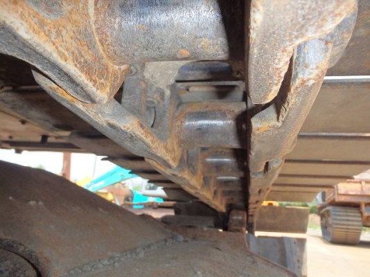 Hitachi EX120-5 เก่าญี่ปุ่น แทรค60ซม. พร้อมไลน์หัวกระเจาะ