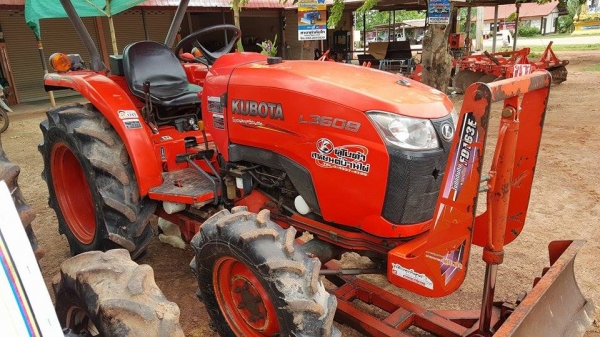 L3608DT+ใบมีดดันดิน+ผานพรวน  พร้อมลุยงาน 295,000บ.จัดส่งทั่วไทย