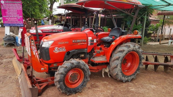 L3608DT+ใบมีดดันดิน+ผานพรวน  พร้อมลุยงาน 295,000บ.จัดส่งทั่วไทย