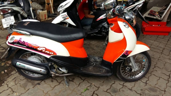 ขายด่วน!!!มอไซค์มือ2 เครื่องดี เอกสารครบ