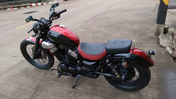 ขายคับ YAMAHA VIRAGO 400cc ระบบเพลา สีสวยพึงทำมาใหม่ ท่อเสียงนุ่มๆ กระจกแต่ง อินวอยส์ สรรพสามิตร สวยๆ คับ ราคา 55000 บาท ส่งได้ทั่วไทยคับ สนใจติดต่อ 081-0578282 FACEBOOK ชาญณรงค์ ป๊อป ชัยอมฤต ไอดีไลน์ POPBIGBIKESAKON คับ  คลิปคับ https://www.facebook.com/