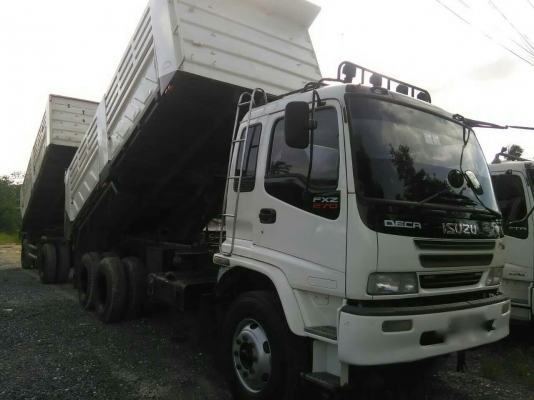 รถอีซูซุ 10 ล้อดั๊ม FXZ  270 แรงม้า.  ปี 49   ( ขายแม่ , ลูก. )      สนใจติดต่อ  081 - 6079515