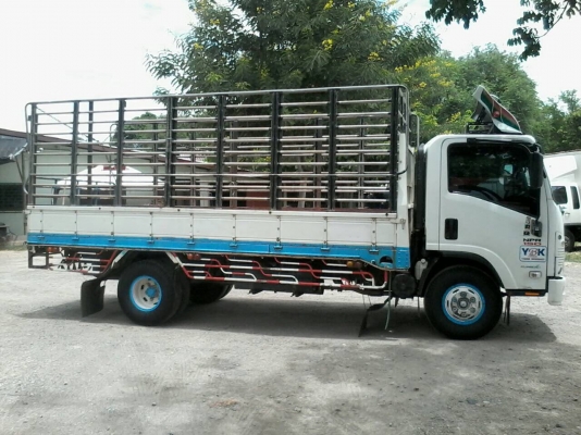 ขาย6ล้อ NPR150หัวตึกปี54กระบะยาว5เมตรพร้อมคอกแป็ปประปา