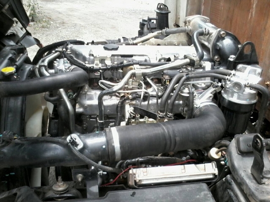 ขาย6ล้อ NPR150หัวตึกปี54กระบะยาว5เมตรพร้อมคอกแป็ปประปา