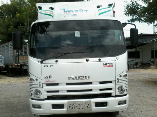 ขาย6ล้อ NPR150หัวตึกปี54กระบะยาว5เมตรพร้อมคอกแป็ปประปา