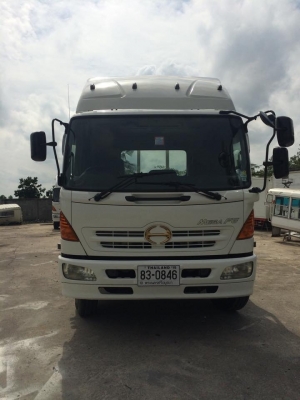 HINO FG1J เครื่องยนต์ 212 แรง กะบะเหล็กพื้นเรียบต่อใหม่ ยาว 7.20 เมตร