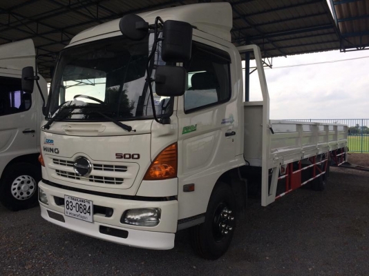 HINO FC9J ปี 2555 ตัว 500 เครื่องยนต์ 170 แรง กะบะเหล็กต่อใหม่ ยาว 6.50 เมตร รถสวย พร้อมใช้งาน