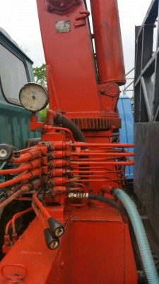 หกล้อ HiNO FD185เเรง เครน UNIC 3ตัน2ชัก3ปอก สภาพดีพร้อมใช้งาน เล่มทะเบียนพร้อมโอน