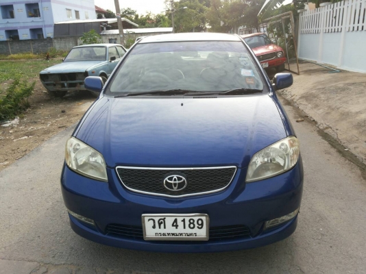 TOYOTA VIOS ปี 2003 เกียร์ธรรมดา ไฟฟ้า ราคา 138,000 บ.