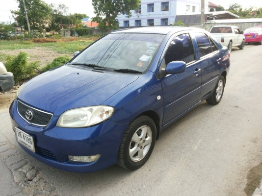 TOYOTA VIOS ปี 2003 เกียร์ธรรมดา ไฟฟ้า ราคา 138,000 บ.