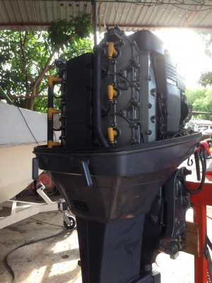 ขายเครื่องเรือนิสสันหาวยาว 2จังหวะ 150แรง เก่านอกยังไม่เคยใช้ในเมืองไทย สภาพสวยครับ ขายถูกครับ 98000 บาท