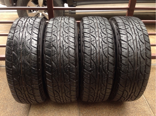 ยาง All Dunlop 225 70 15 สิ้นปี13 เนื้อนิ่มๆ