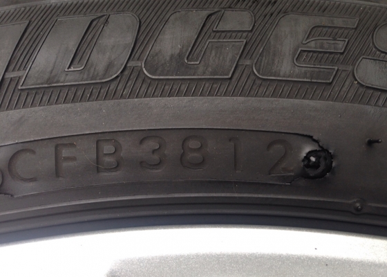 ล้อ Suzuki Swift ขอบ16 พร้อมยาง Bridgestone ปลายปี12