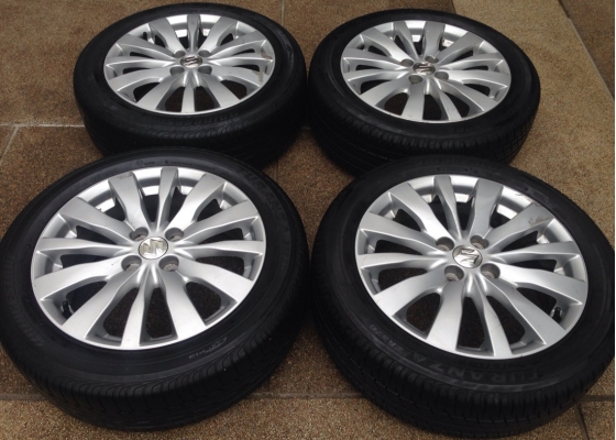 ล้อ Suzuki Swift ขอบ16 พร้อมยาง Bridgestone ปลายปี12
