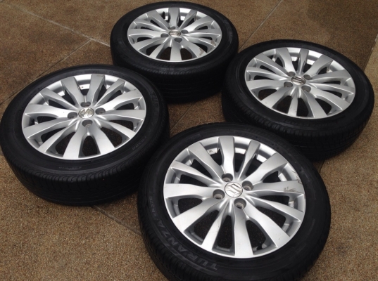 ล้อ Suzuki Swift ขอบ16 พร้อมยาง Bridgestone ปลายปี12