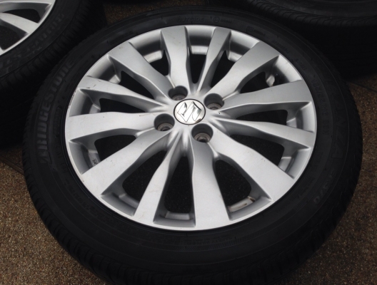 ล้อ Suzuki Swift ขอบ16 พร้อมยาง Bridgestone ปลายปี12