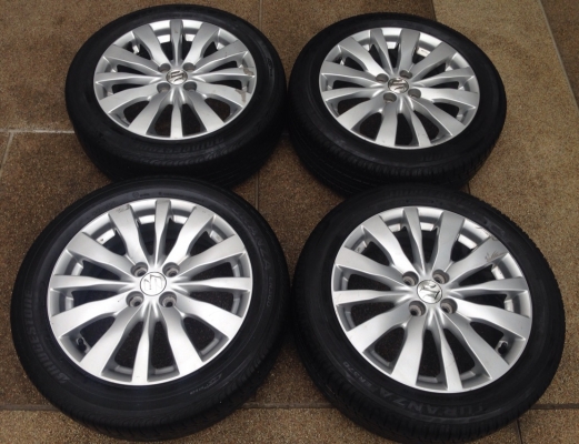 ล้อ Suzuki Swift ขอบ16 พร้อมยาง Bridgestone ปลายปี12