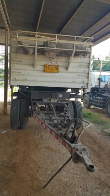 22 ล้อแม่-ลูก 360 แรงปี 2555 รถสวย ยางสวย รถห้างแท้เดิมๆ ไมล์ 2.55 แสน ดั้มสวยเรียบ ลูก 3 คาน สวย