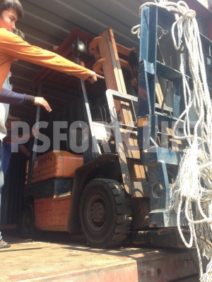 ขายฟอร์คลิฟท์ โตโยต้า 5FG10 เสาสูง 3 ม. จากประเทศญี่ปุ่น