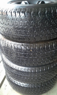 ขายล้อเล็บเหยี่ยวแท้ อีสุ พร้อมยาง 265/70/16 ขายล้อเล็บเหยี่ยวแท้ อีสุ พร้อมยาง 265/70/16