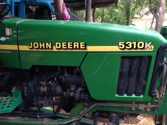 ขายรถไถ JOHN DEERE 5310 K (จอร์นเดียร์) 55 แรงม้า(ไม่ใช่แรงโม้) ขาย (350,000.-บาท)  ลดราคา เหลือ 330,000.- บาท  ลดลงอีกเหลือ 310,000.- (สุดท้าย)