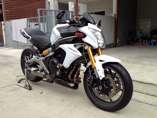 ขาย Kawasaki ER6N ปี12 ปั้มบนอิตตาลี่  โช้คUP side down ท่อFull  ราคา199000 บาท