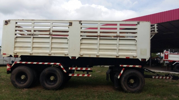 ลูกพ่วง 3คานดั้ม สภาพดีสวยเดิมทั้งคันพร้อมวิ่งงาน เล่มทะเบียนพร้อมโอน ราคา 555,000บ ต่อรองได้